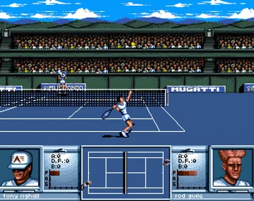 3D World Tennis screen shot game playing